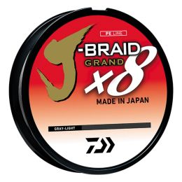 Daiwa J-Braid Grand 8X 300YDS Gray Light