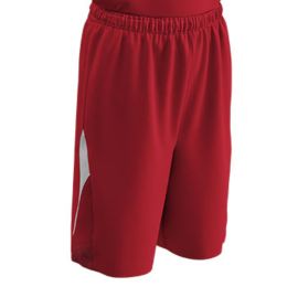 Champro Youth Pivot Basketball Short Scarlet White Small