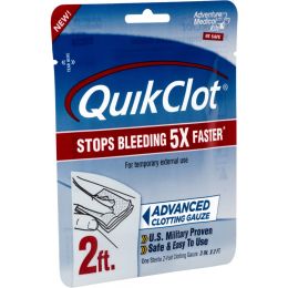 AMK QuikClot Gauze 3 inch x 2 foot