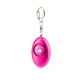 Guard Dog 120dB Keychain Alarm w LED light Pink