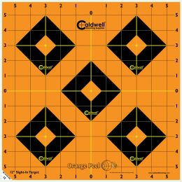 Caldwell 12in Sight-In Target 5 Sheets