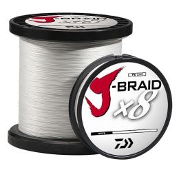 Daiwa J-Braid Fishing Line - 50 Lb Test 330 Yards - White